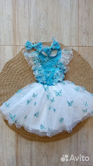 Пышное платье для девочки 104