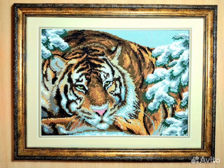 Животные вышивка крестом готовая