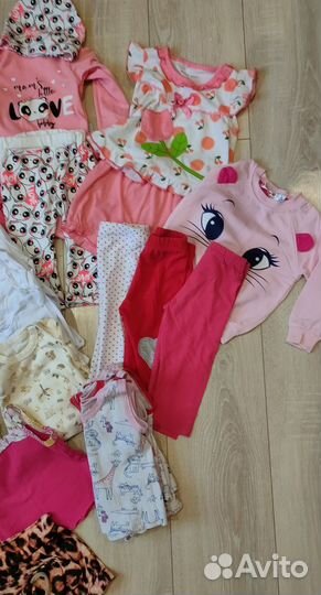 Пакет одежды для девочки 74-80