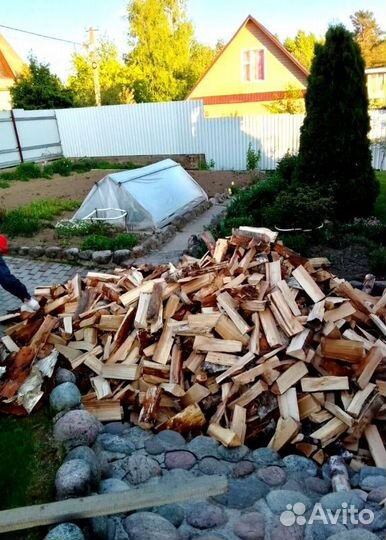 Дрова сухие колотые с доставкой