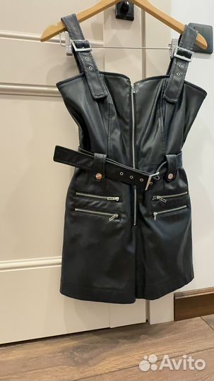 Комбинезон женский кожаный