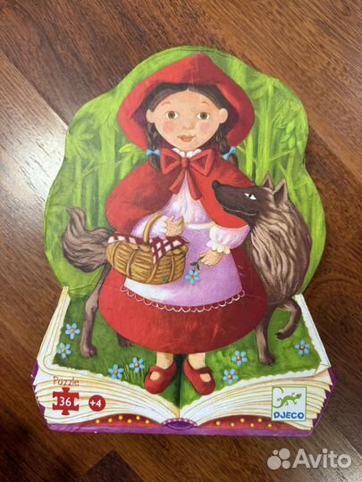 Паззлы djeco красная шапочка