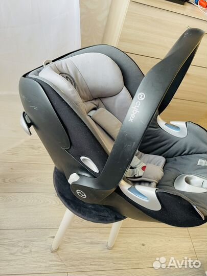 Автолюлька Cybex aton q + Cybex База isofix