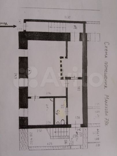 Свободного назначения, 62.54 м²