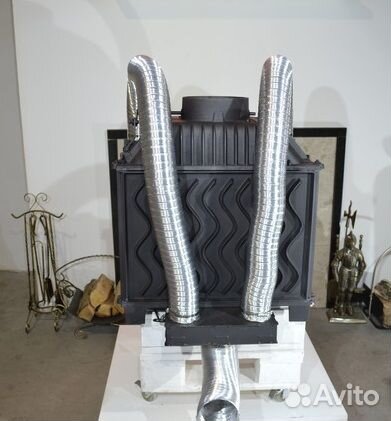 Адаптер стальной для подвода наружного воздуха для