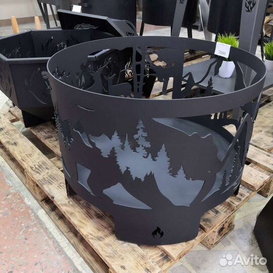 Очаг / Костровая чаша / Камин уличный