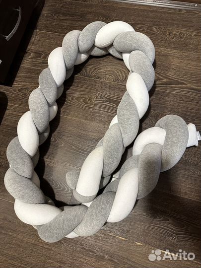 Бортик косичка