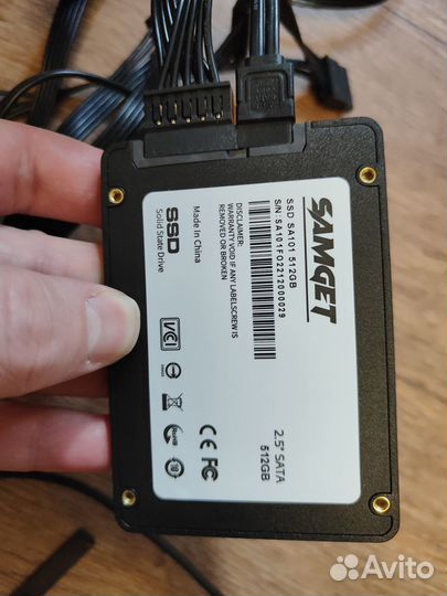 Ssd диск новый 512 гб