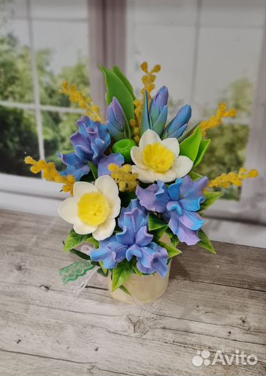 Интерьерные композиции из мыла