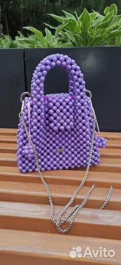 Сумка из бусин ручной работы