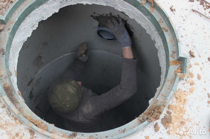 Кольца жби для бетонного септика и канализации
