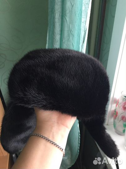 Норковая шапка мужская