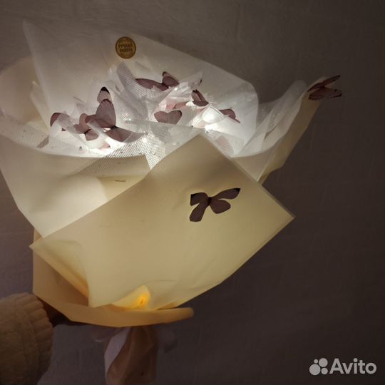 На 1 сентября букет светящийся