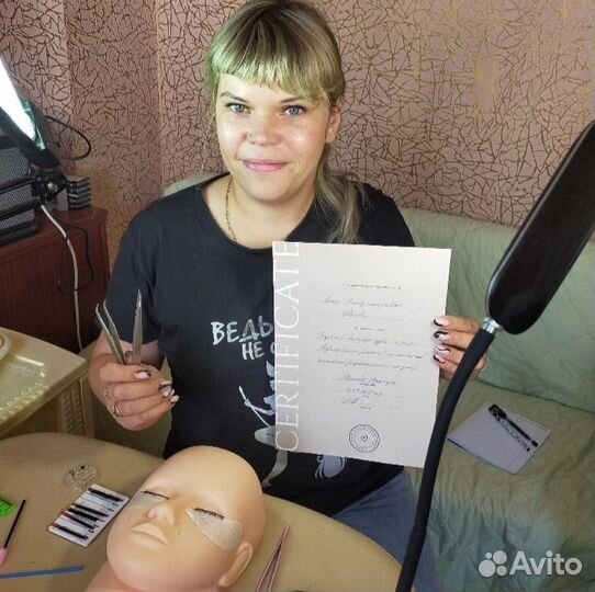 Наращивание ресниц и Обучение наращиванию ресниц