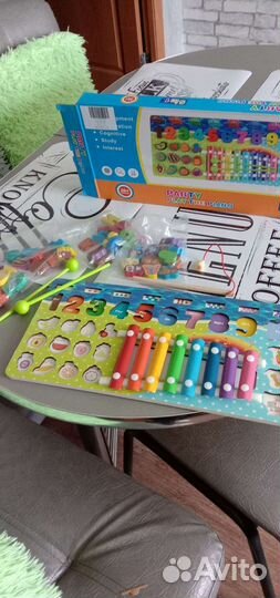 Развивающая игра.5 игр в 1