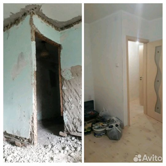 Отделка и ремонт квартир, домов. Сантехника, Элект