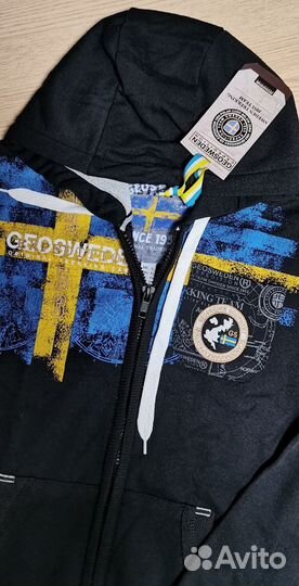 Новая толстовка худи Geographical Norway оригинал