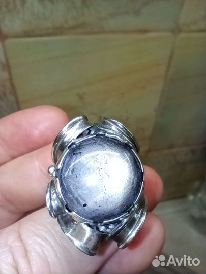 Черный Сапфир звёздчатый