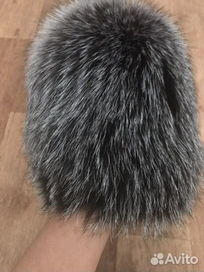 Шапка натуральный мех