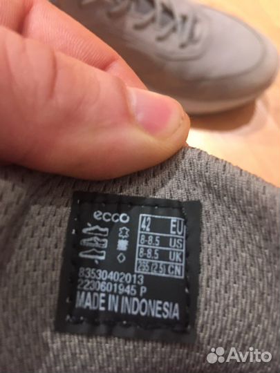 Кроссовки мужские ecco 42 размер