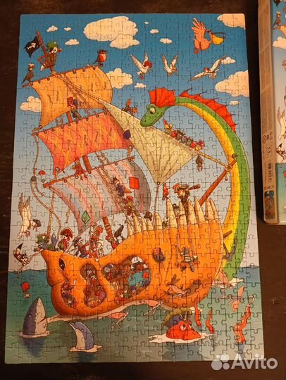 Пазлы Hatber 500 и Astrel 500