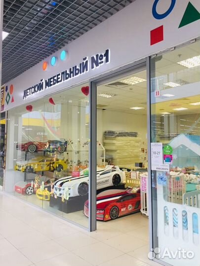 Кровать мягкая с ящиками