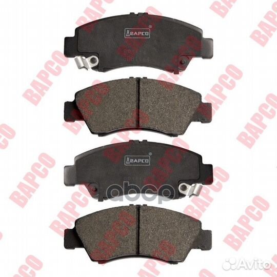 Колодки тормозные BP0114 bapco