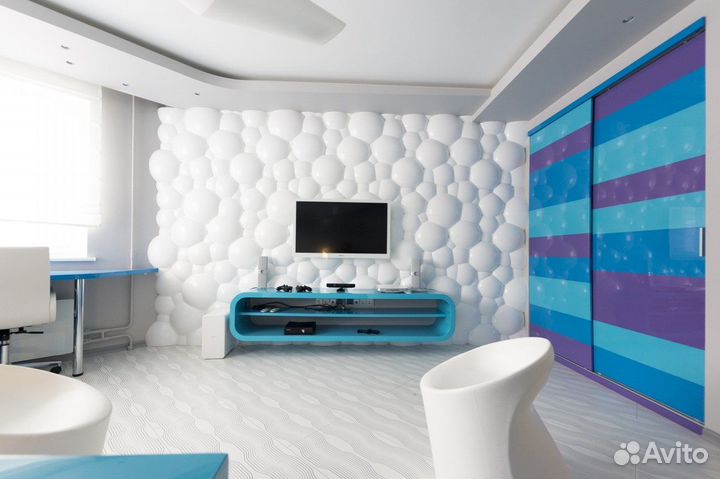 Панели гипсовые 3 D