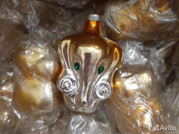 Елочные игрушки СССР