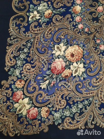 Павловопосадский платок Тайна сердца