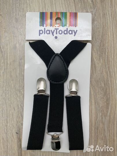 Подтяжки детские 8-12 лет 60*2,5см