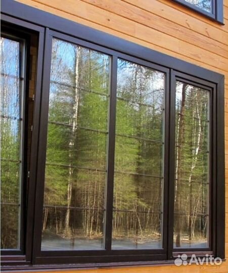 Алюминиевые окна и двери