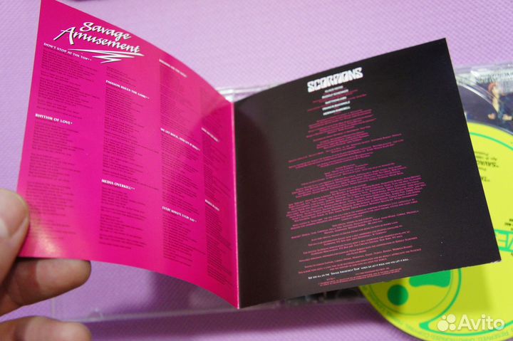 Scorpions – Taken By Force / Savage Amusement CD