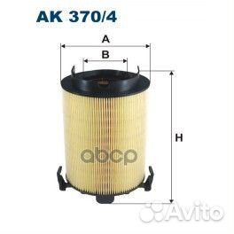 Фильтр воздушный AK370/4 Filtron
