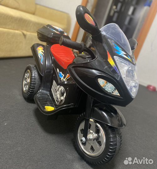Детский мотоцикл на аккумуляторе бу