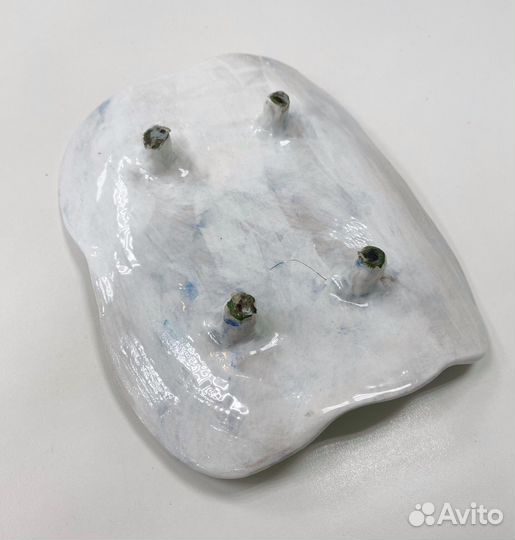 Монетница керамическая, тарелочка