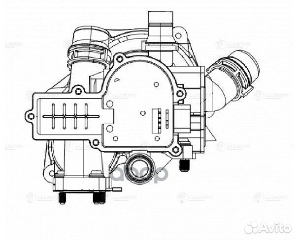 Термостат VAG octavia A7/A6 11- 1.8T/2.0T LT181