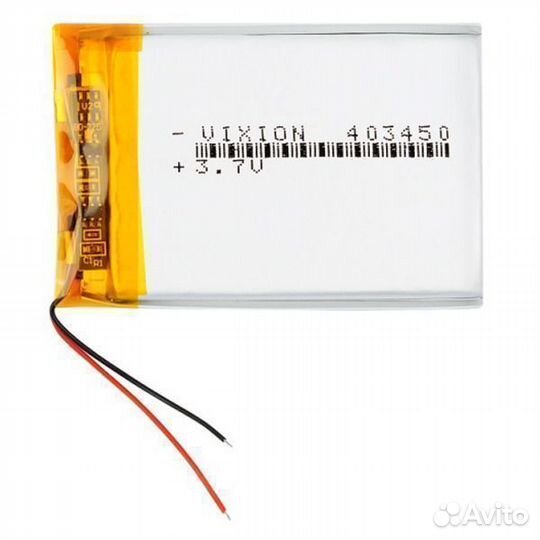 Аккумулятор универсальный 4х34х50 mm 800mAh (3,7V