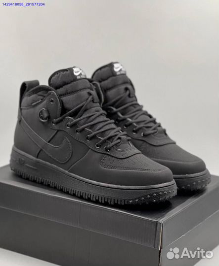 Ботинки Nike Air Force 1 Duckboot (с мехом) (Арт.99950)