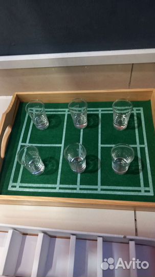 Поднос со стопками