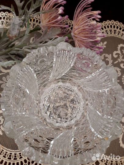 Ваза хрустальная СССР