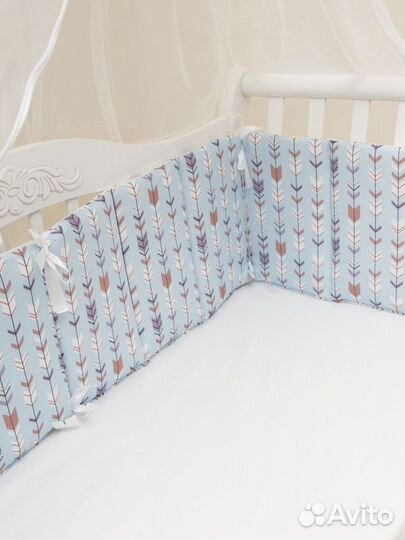 Бортики в детскую кроватку