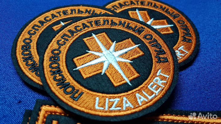 Шеврон liza alert