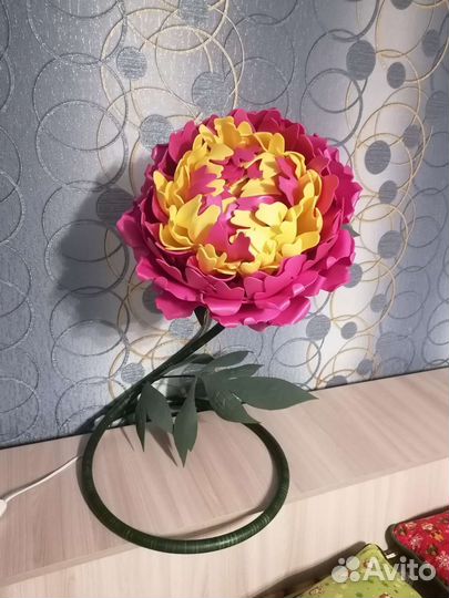 Цветы - изолон