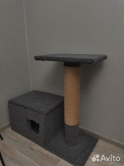 Когтеточка домик для кошки