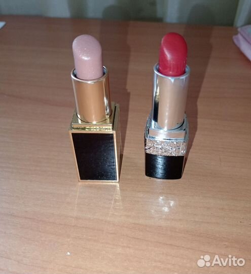 Помады dior и Tom ford