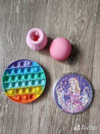 Игрушки пакетом для девочки