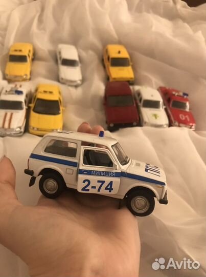 Модели машинок 1:34, 1:36