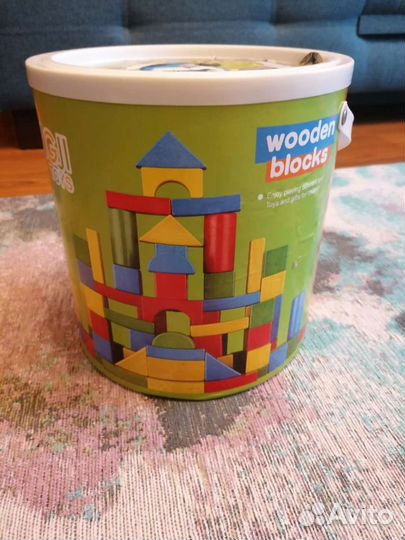 Кубики деревянные для детей