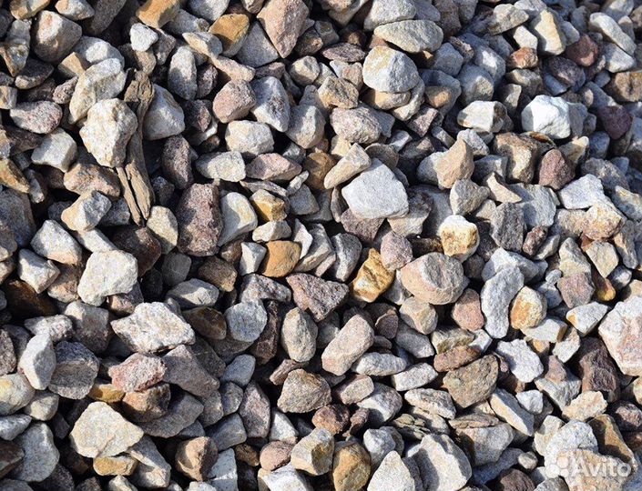 Щебень средний